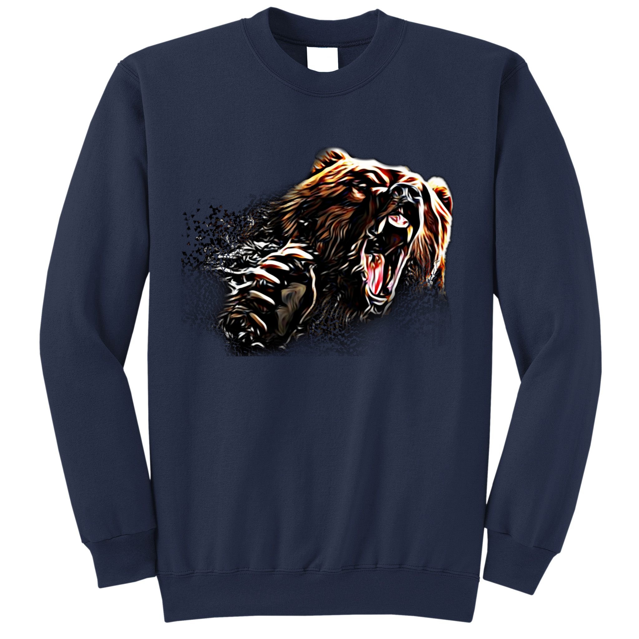 Big Alaska Grizzly Bear Clothing & - Grizzly Bear Sweatshirt
