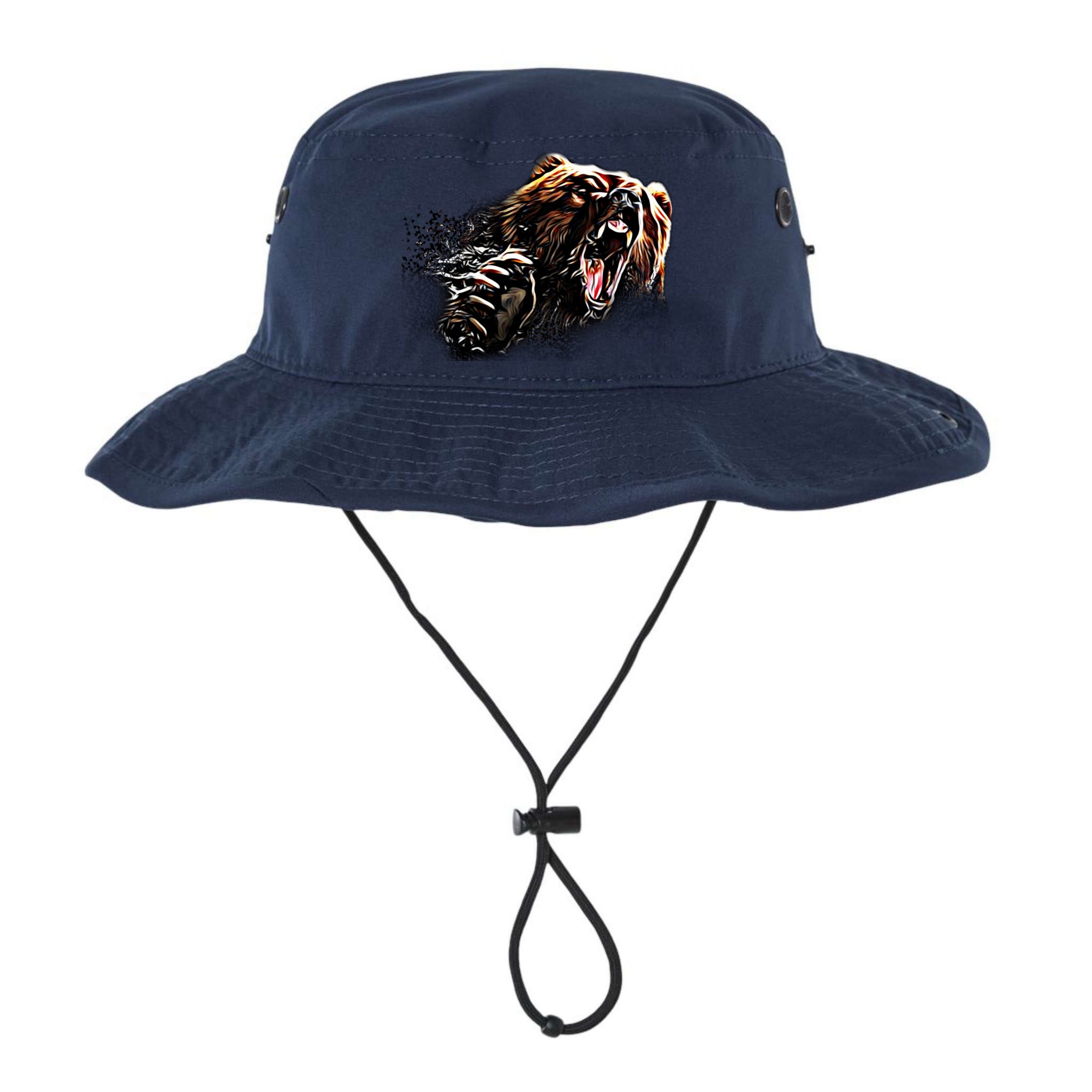 Big Alaska Grizzly Bear Clothing & - Grizzly Bear Bucket Hat