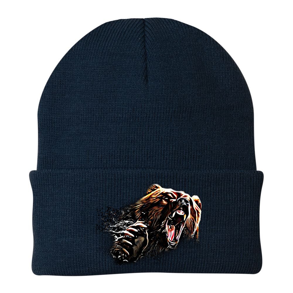 Big Alaska Grizzly Bear Clothing & - Grizzly Bear Beanie