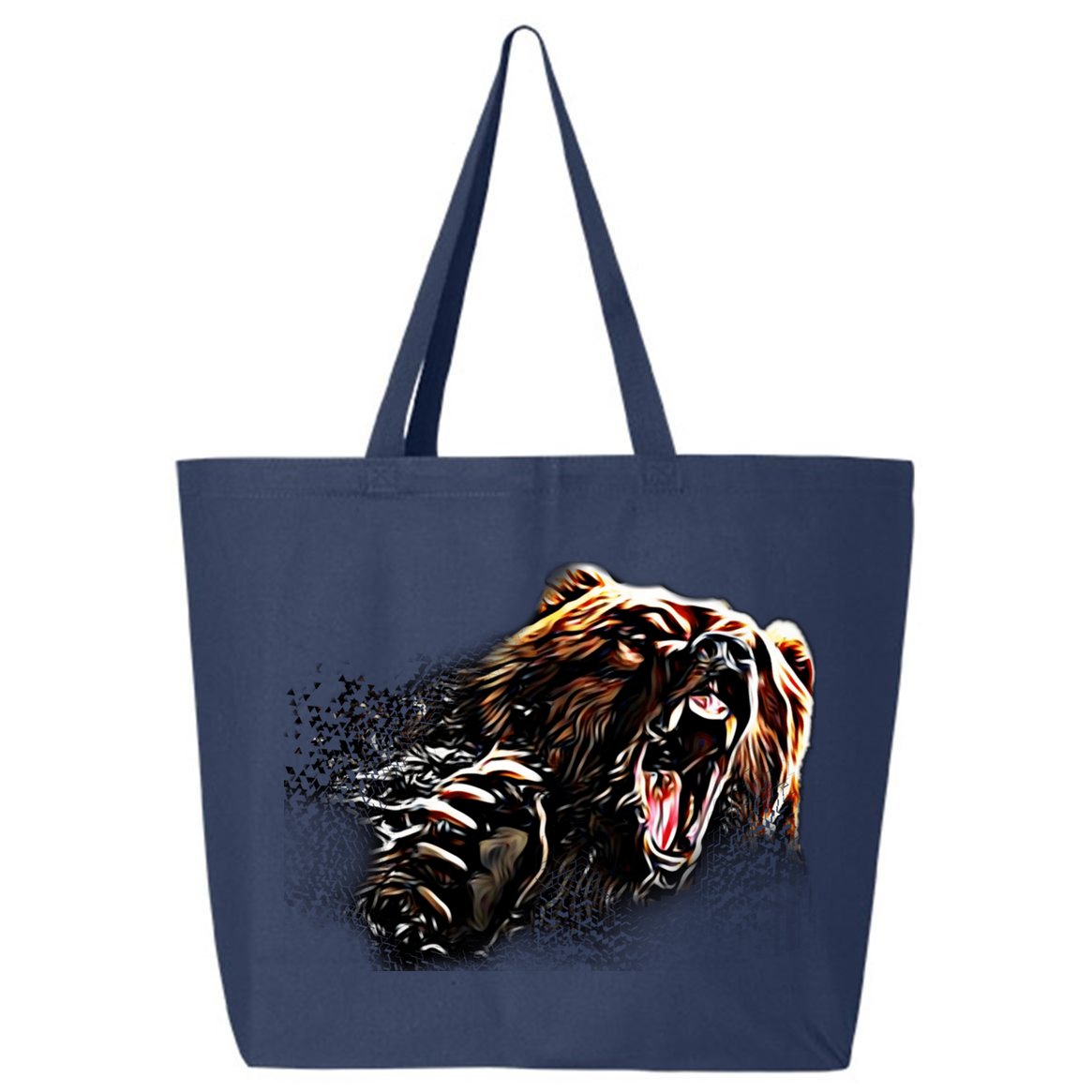 Big Alaska Grizzly Bear Clothing & - Grizzly Bear 25L Jumbo Tote