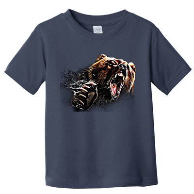 Big Alaska Grizzly Bear Clothing & - Grizzly Bear Toddler T-Shirt