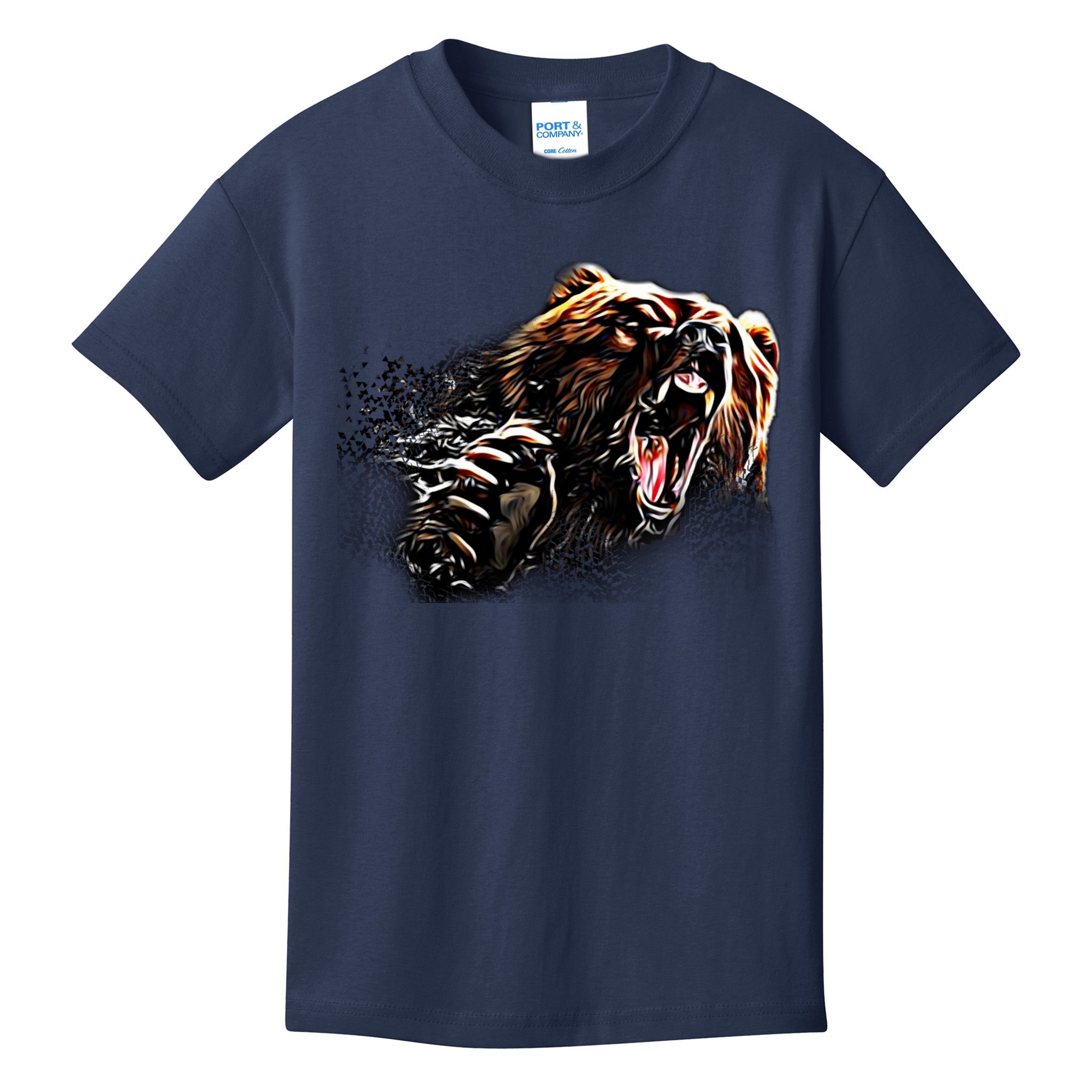 Big Alaska Grizzly Bear Clothing & - Grizzly Bear Kids T-Shirt