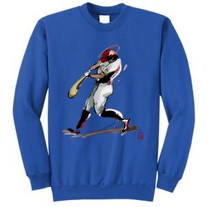 Baseball Art Graphic Game Fans Players Batter Sports Great Gift Sweatshirt