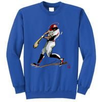 Baseball Art Graphic Game Fans Players Batter Sports Great Gift Sweatshirt