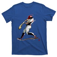 Baseball Art Graphic Game Fans Players Batter Sports Great Gift T-Shirt