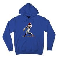 Baseball Art Graphic Game Fans Players Batter Sports Great Gift Tall Hoodie