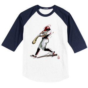 Baseball Art Graphic Game Fans Players Batter Sports Great Gift Baseball Sleeve Shirt