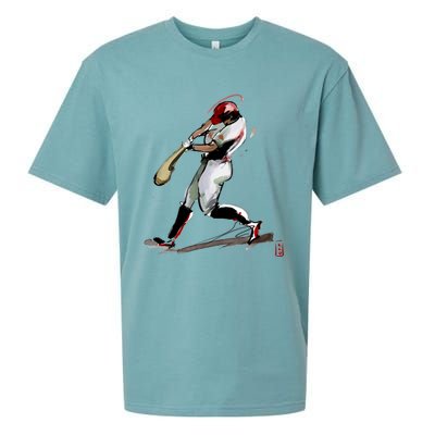 Baseball Art Graphic Game Fans Players Batter Sports Great Gift Sueded Cloud Jersey T-Shirt