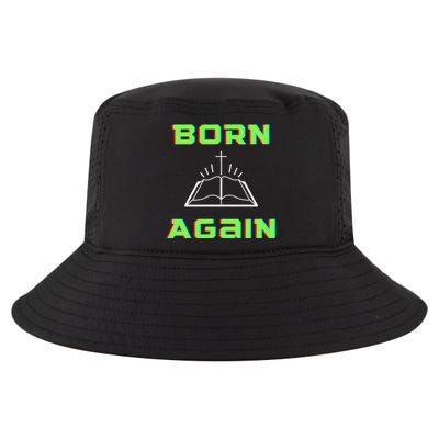 Born Again Gamer Saved Believe Forgiven Cool Comfort Performance Bucket Hat