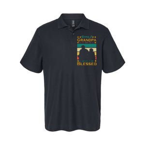 Being A Grandpa Doesn't Make Me Old It Makes Me Blessed Cool Softstyle Adult Sport Polo