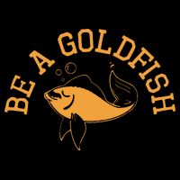 Be A Goldfish Golden Fish Wool Snapback Cap