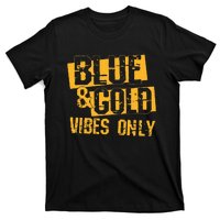 Blue And Gold Game Day Group For High School Football T-Shirt