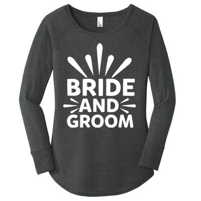 Bride And Groom Women's Perfect Tri Tunic Long Sleeve Shirt