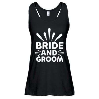 Bride And Groom Ladies Essential Flowy Tank