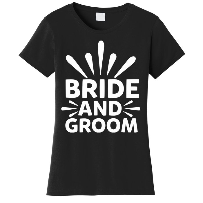 Bride And Groom Women's T-Shirt