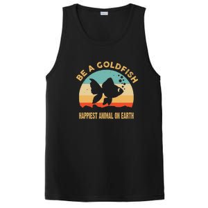 Be A Goldfish Happiest Animal On Earth PosiCharge Competitor Tank