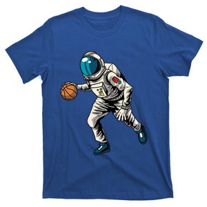 Basketball Astronaut Gift Hoops Streetball Baller Basketball Gift T-Shirt