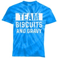 Biscuits And Gravy Thanksgiving Party Kids Tie-Dye T-Shirt