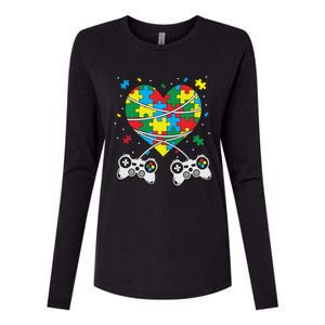 Boys Autism Gift Game Autism Awareness Month Day Men Kids Cool Gift Womens Cotton Relaxed Long Sleeve T-Shirt