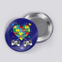 Boys Autism Gift Game Autism Awareness Month Day Men Kids Cool Gift Button