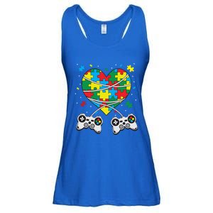 Boys Autism Gift Game Autism Awareness Month Day Men Kids Cool Gift Ladies Essential Flowy Tank