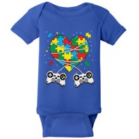 Boys Autism Gift Game Autism Awareness Month Day Men Kids Cool Gift Baby Bodysuit