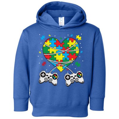 Boys Autism Gift Game Autism Awareness Month Day Men Kids Cool Gift Toddler Hoodie