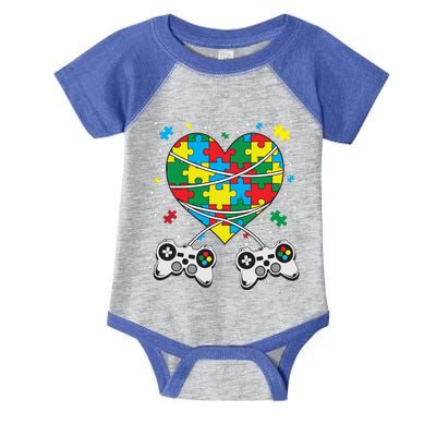 Boys Autism Gift Game Autism Awareness Month Day Men Kids Cool Gift Infant Baby Jersey Bodysuit