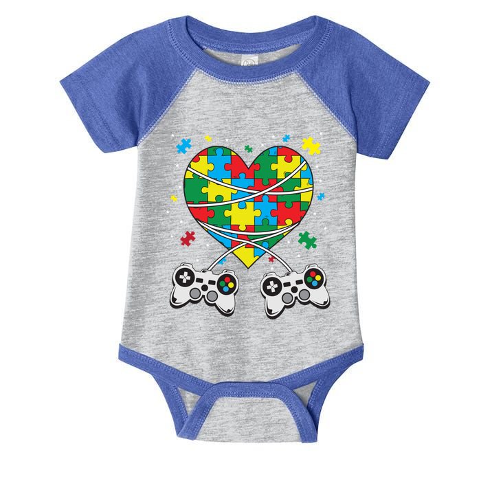 Boys Autism Gift Game Autism Awareness Month Day Men Kids Cool Gift Infant Baby Jersey Bodysuit