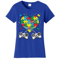 Boys Autism Gift Game Autism Awareness Month Day Men Kids Cool Gift Women's T-Shirt