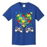 Boys Autism Gift Game Autism Awareness Month Day Men Kids Cool Gift Kids T-Shirt