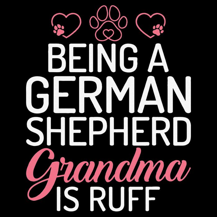 Being a German Shepherd Grandma is ruff Cooling Performance Crew T-Shirt