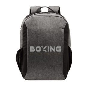 Boxing Apparel Gift For Men Vector Backpack