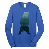 Bear Animal Grizzly Polar Bear Vintage Gift Long Sleeve Shirt