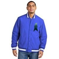 Bear Animal Grizzly Polar Bear Vintage Gift Insulated Varsity Jacket