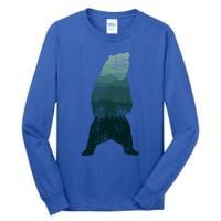 Bear Animal Grizzly Polar Bear Vintage Gift Tall Long Sleeve T-Shirt