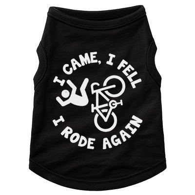 Bike Accident Get Well Bicycle Crash Survivor Recovery Doggie Tank