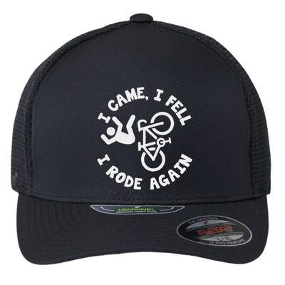 Bike Accident Get Well Bicycle Crash Survivor Recovery Flexfit Unipanel Trucker Cap