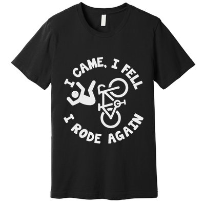 Bike Accident Get Well Bicycle Crash Survivor Recovery Premium T-Shirt