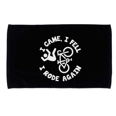 Bike Accident Get Well Bicycle Crash Survivor Recovery Microfiber Hand Towel