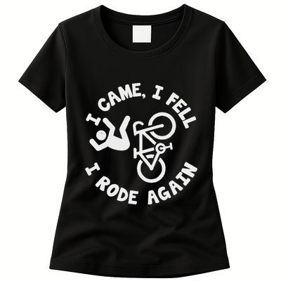 Bike Accident Get Well Bicycle Crash Survivor Recovery Womens T-Shirt