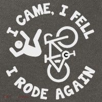 Bike Accident Get Well Bicycle Crash Survivor Recovery Cotton Canvas Backpack