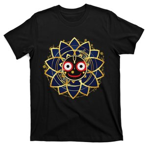 Blue And Gold Jagannath Hindu Hare Krishna T-Shirt