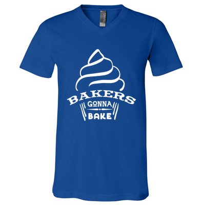 Bakers Are Gonna Bake Cute Gift V-Neck T-Shirt