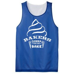 Bakers Are Gonna Bake Cute Gift Mesh Reversible Basketball Jersey Tank