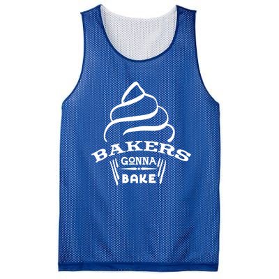 Bakers Are Gonna Bake Cute Gift Mesh Reversible Basketball Jersey Tank