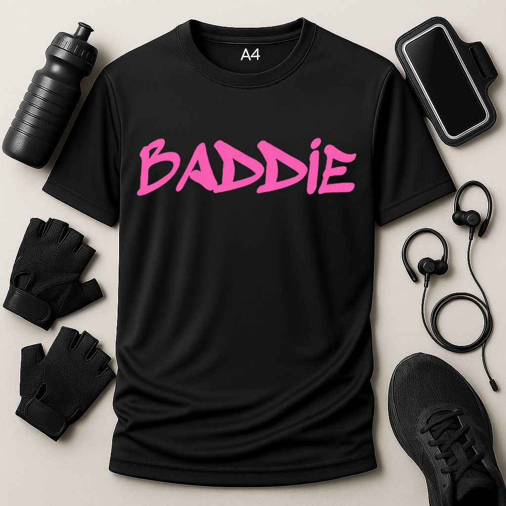 Baddie Aesthetic Graffiti Design Baddies Fandom Cooling Performance Crew T-Shirt
