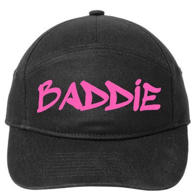 Baddie Aesthetic Graffiti Design Baddies Fandom 7-Panel Snapback Hat