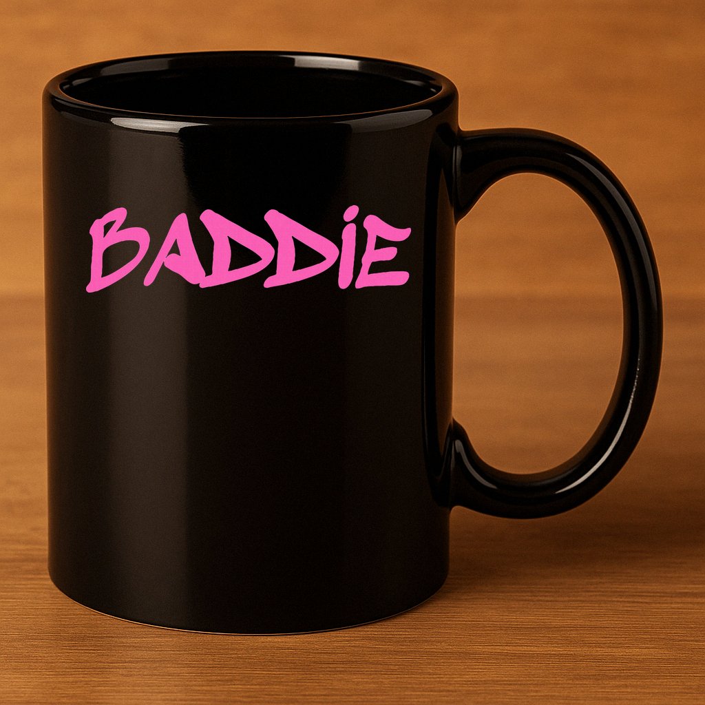 Baddie Aesthetic Graffiti Design Baddies Fandom 11oz C Handle Ceramic Mug