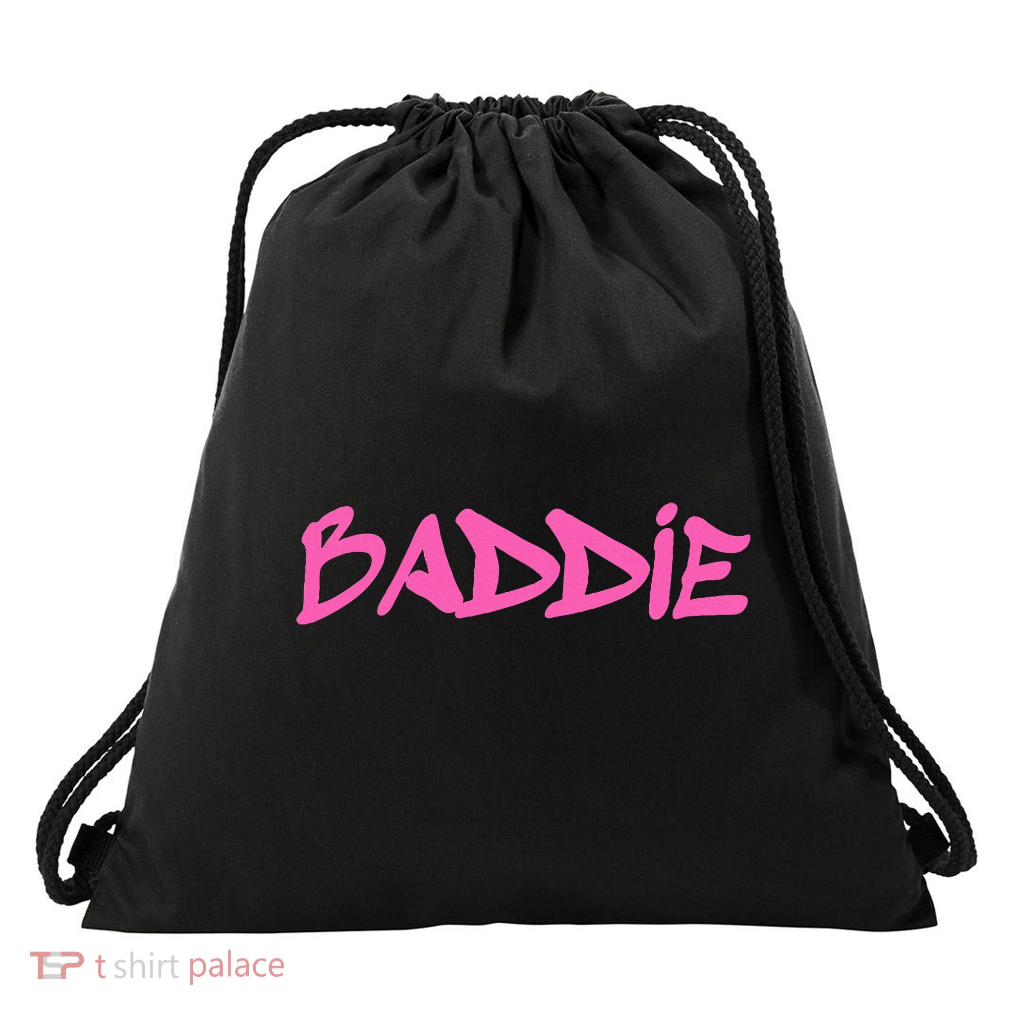 Baddie Aesthetic Graffiti Design Baddies Fandom Drawstring Bag
